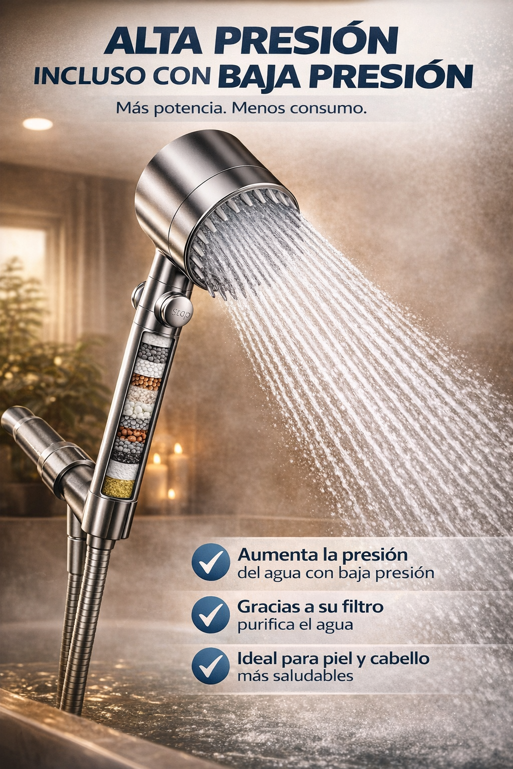 AQUAVITAL PRO™ | La ducha que transforma tu piel y tu cabello